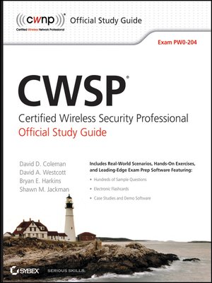cover image of CWSP Certified Wireless Security Professional Official Study Guide